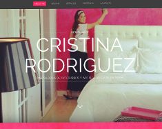Cristina Rodriguez Decoradora de interiores y estuco veneciano